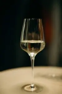 verre de vin blanc