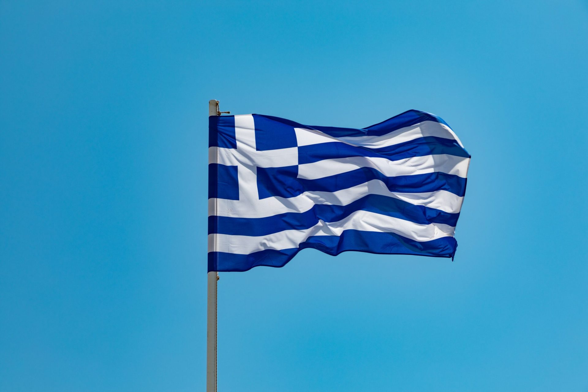 drapeau de la grece